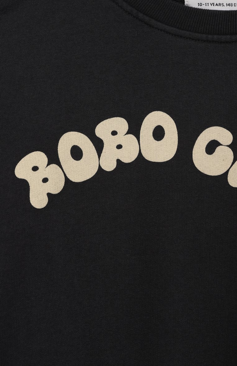 Детский хлопковый свитшот BOBO CHOSES разноцветного цвета, арт. B125AC046 | Фото 3 (Материал внешний: Хлопок; Рукава: Длинные; Мальчики Кросс-КТ: Свитшот-одежда; Ростовка одежда: 5 лет | 110 см, 6 лет | 116 см, 9 лет | 134 см, 10 - 11 лет | 140 - 146см)