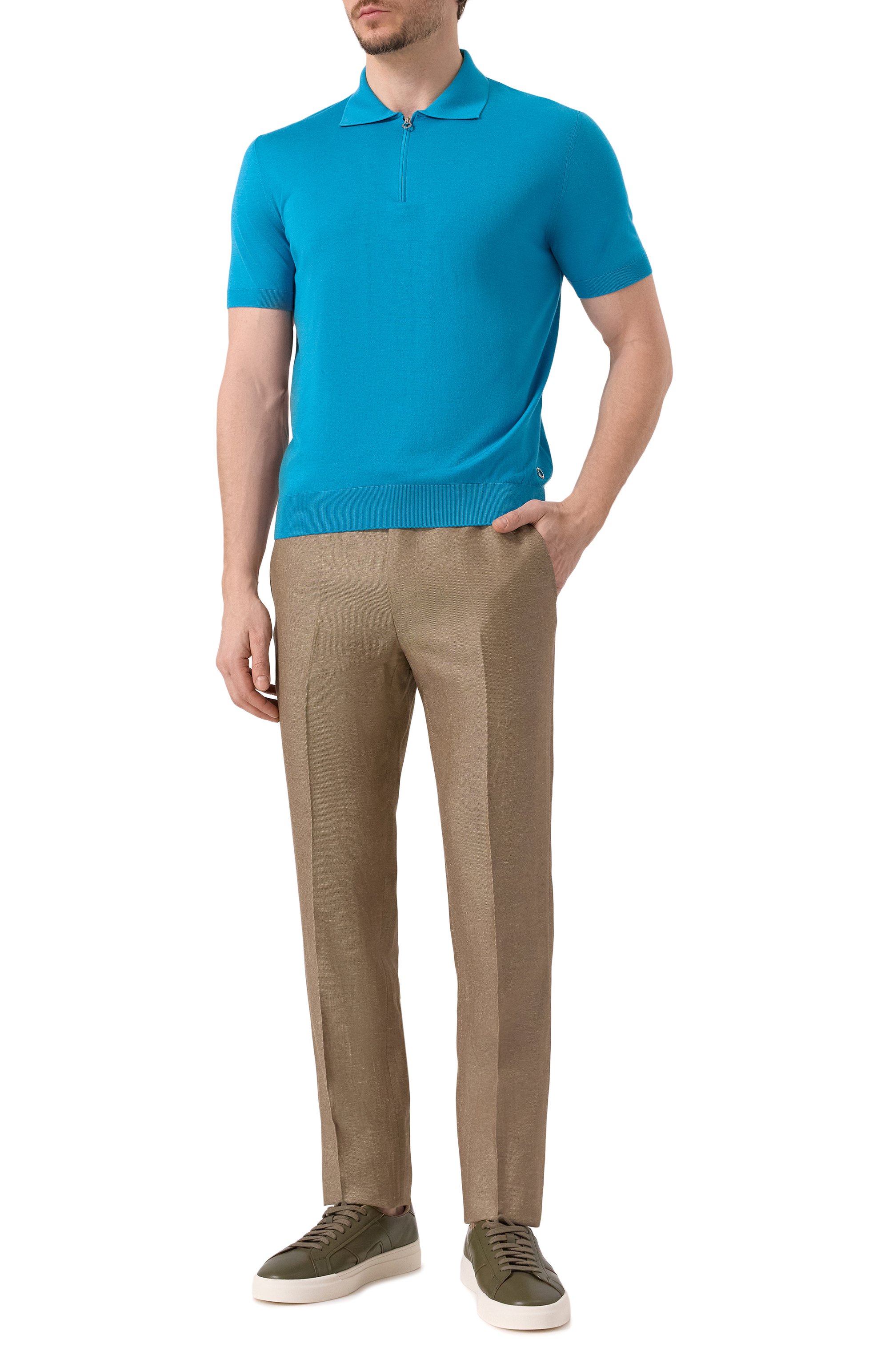 Поло из кашемира и шерсти STEFANO RICCI, арт. W505506P31/W25150, фото 2