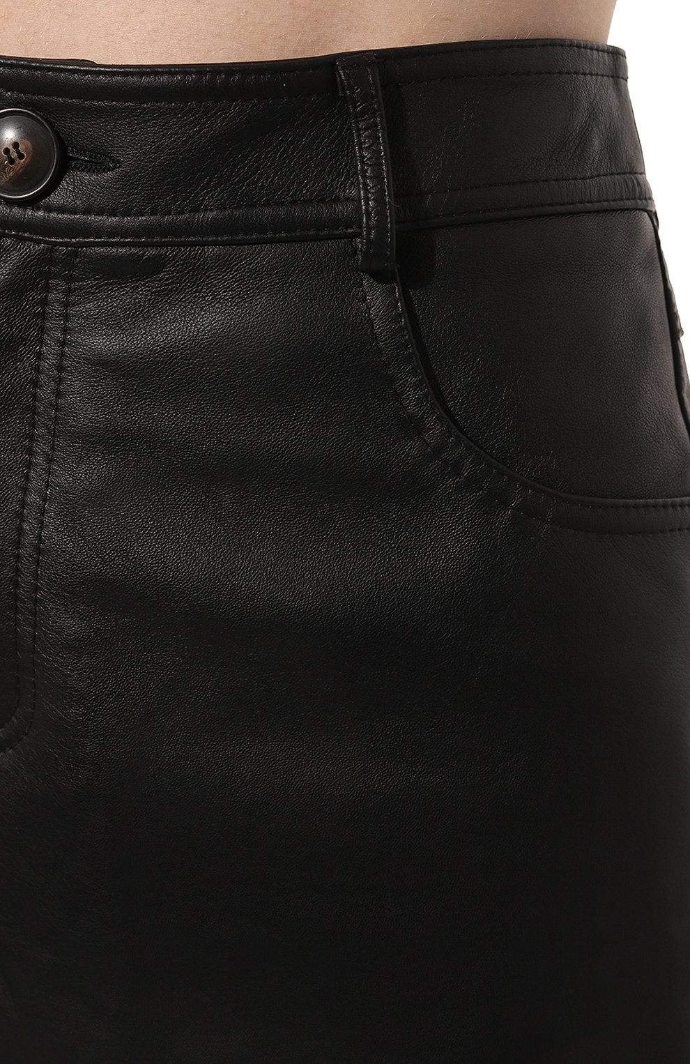 Кожаная юбка SIMONETTA RAVIZZA, арт. S04SK47L1/+9/TS, фото 5