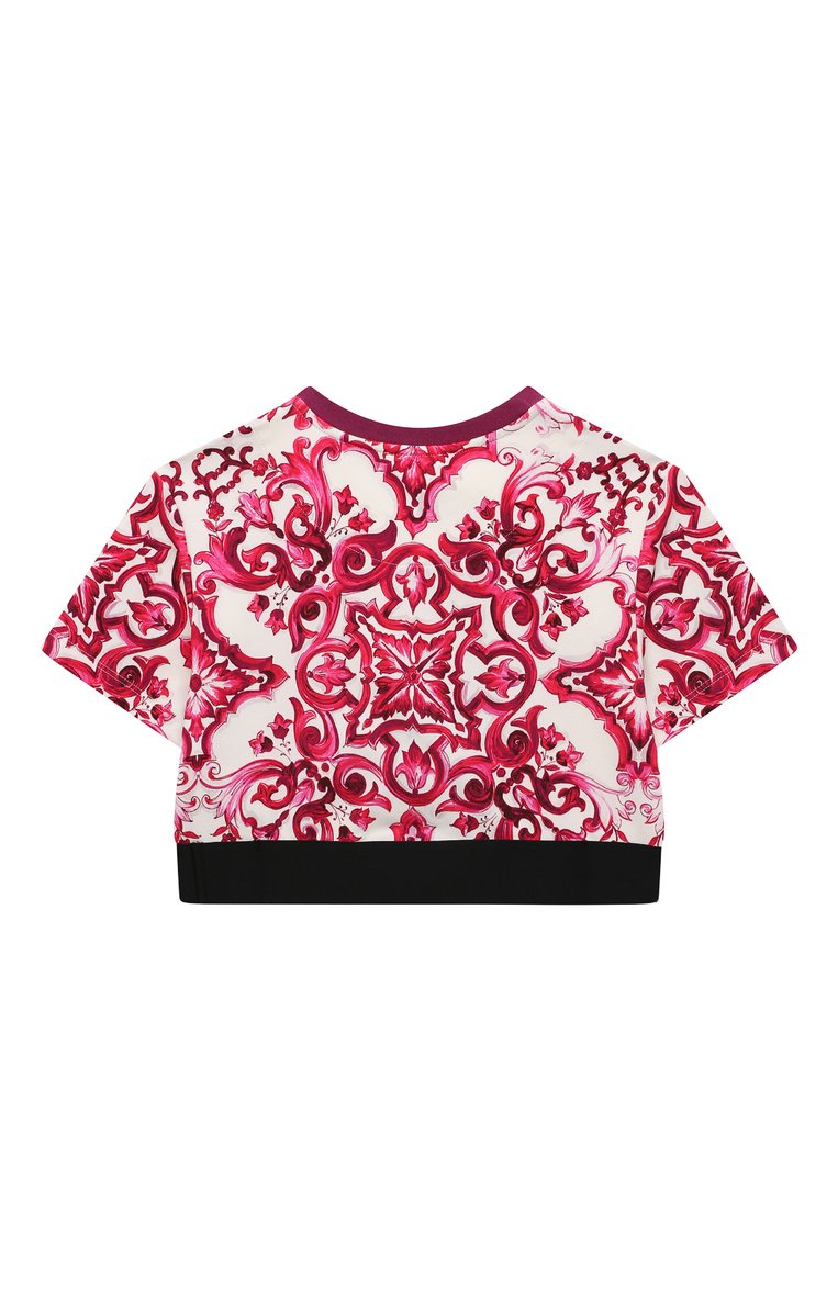 Хлопковый топ DOLCE & GABBANA, арт. L5JTHR/G7J5P/2-6, фото 1