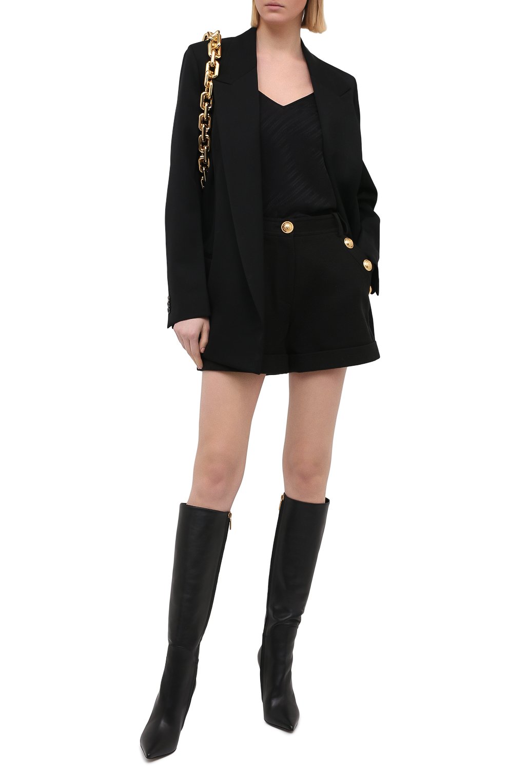 Хлопковые шорты BALMAIN, арт. VF15010/C208, фото 2