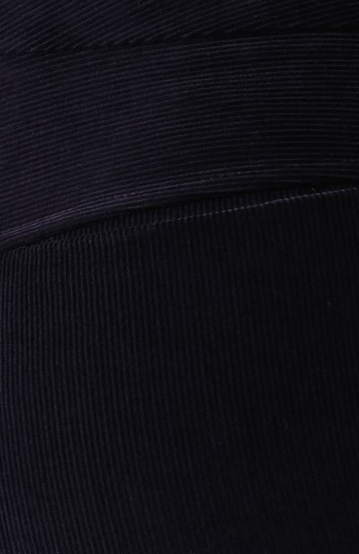 Вельветовые брюки VICTORIA BECKHAM темно-синего цвета по цене 62050 руб., арт. TR 0VR 21008A, фото 5 Вельветовые брюки VICTORIA BECKHAM, арт. TR 0VR 21008A, фото 5