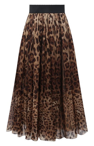 Шелковая юбка DOLCE & GABBANA, арт. F4B0PT/FS1AR, фото 1