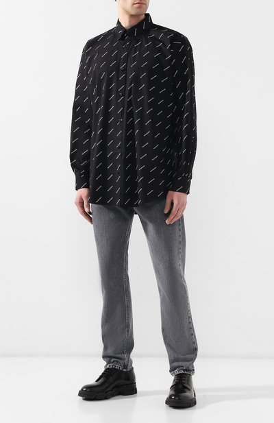 Хлопковая рубашка BALENCIAGA, арт. 534333/TBL96, фото 2