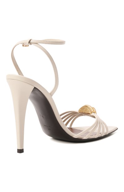 Кожаные босоножки sunset glow 105 GIUSEPPE ZANOTTI DESIGN, арт. E600073/RINF NAP TEA, фото 5