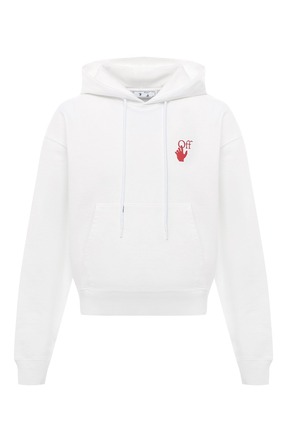 Хлопковое худи OFF-WHITE, арт. 0MBB037F21FLE008, фото 1