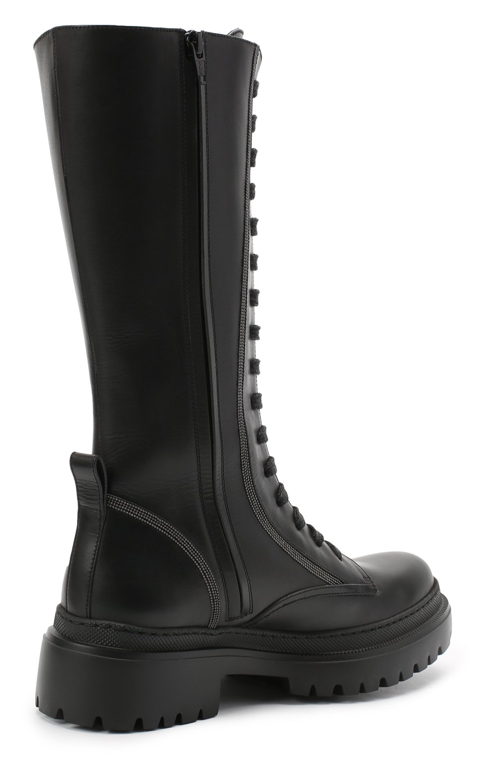 Кожаные сапоги BRUNELLO CUCINELLI, арт. MZBSC1893P, фото 4