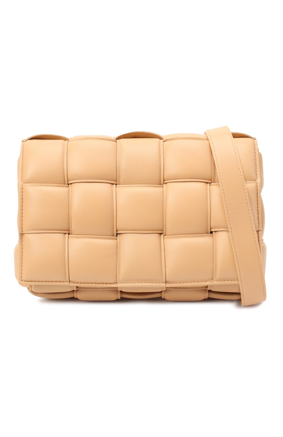 Сумка padded cassette BOTTEGA VENETA бежевого цвета по цене 523000 руб., арт. 591970/VCQR1, фото 5 Сумка padded cassette BOTTEGA VENETA, арт. 591970/VCQR1, фото 5