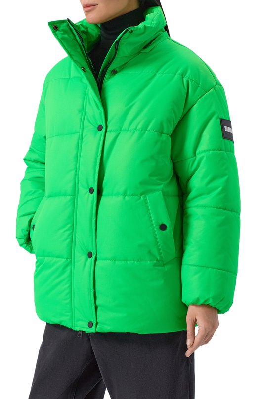 Пуховик Sasha Kim SK-00001104 Зелёный  SK-00001104 Фото 6