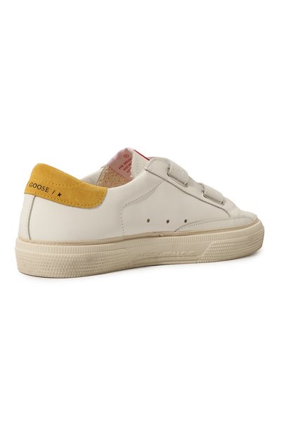 Кожаные кеды may school GOLDEN GOOSE DELUXE BRAND, арт. GTF00198.F003292, фото 3