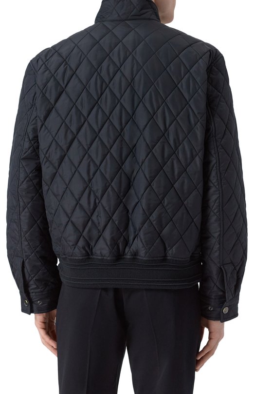 Утепленный бомбер Burberry 8110187 Чёрный  8110187 Фото 4