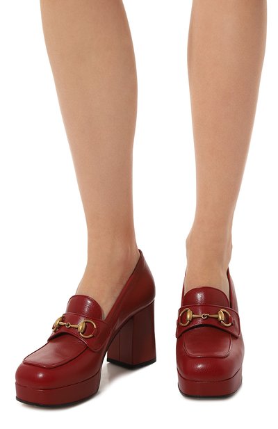 Кожаные туфли GUCCI, арт. 572228 0G0V0, фото 3