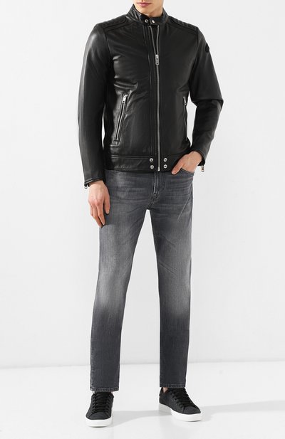 Кожаная куртка DIESEL, арт. 00SU8S/0WAGL, фото 2
