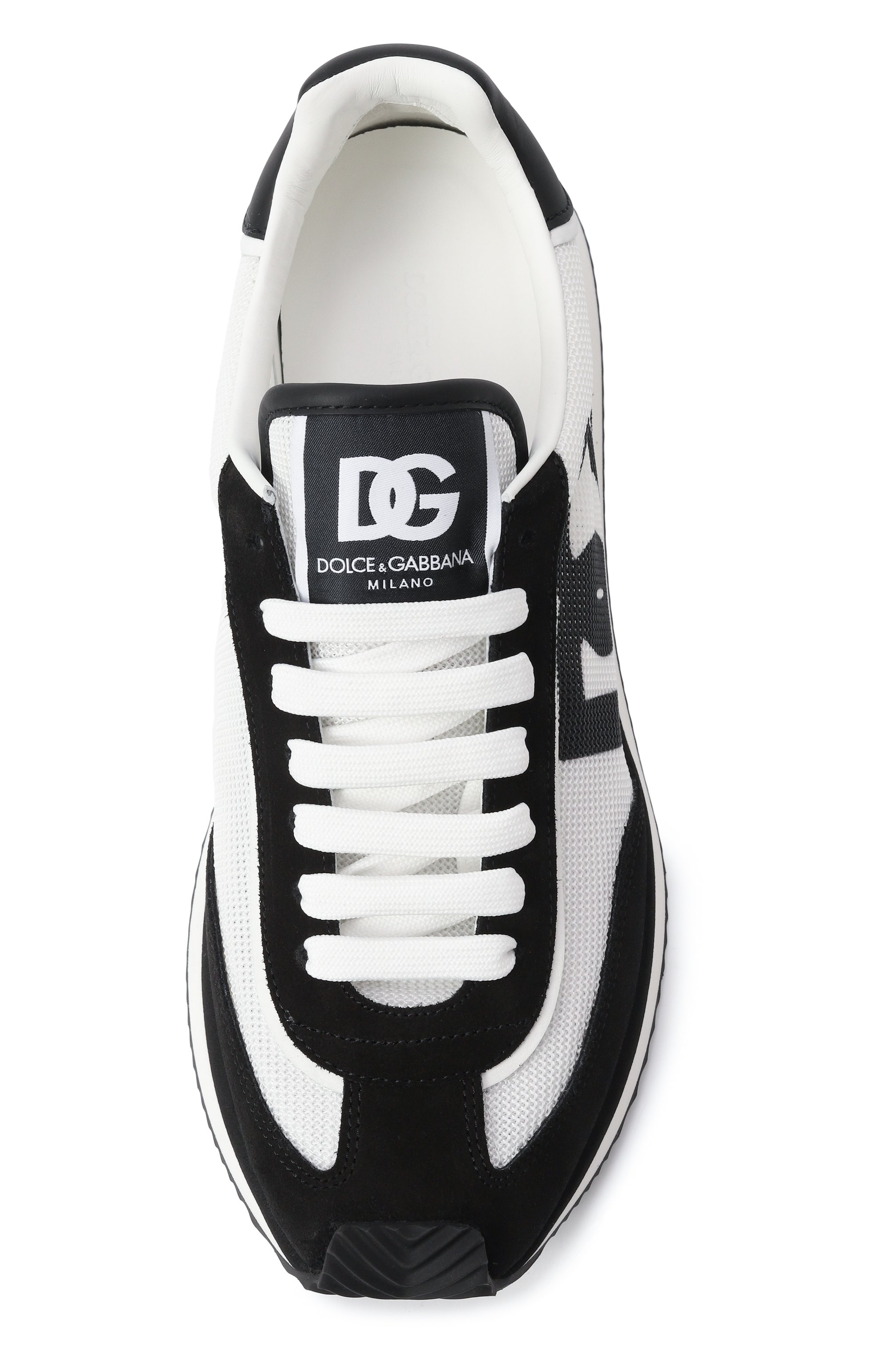 Комбинированные кроссовки dg cushion DOLCE & GABBANA, арт. CS2288/A5355, фото 6