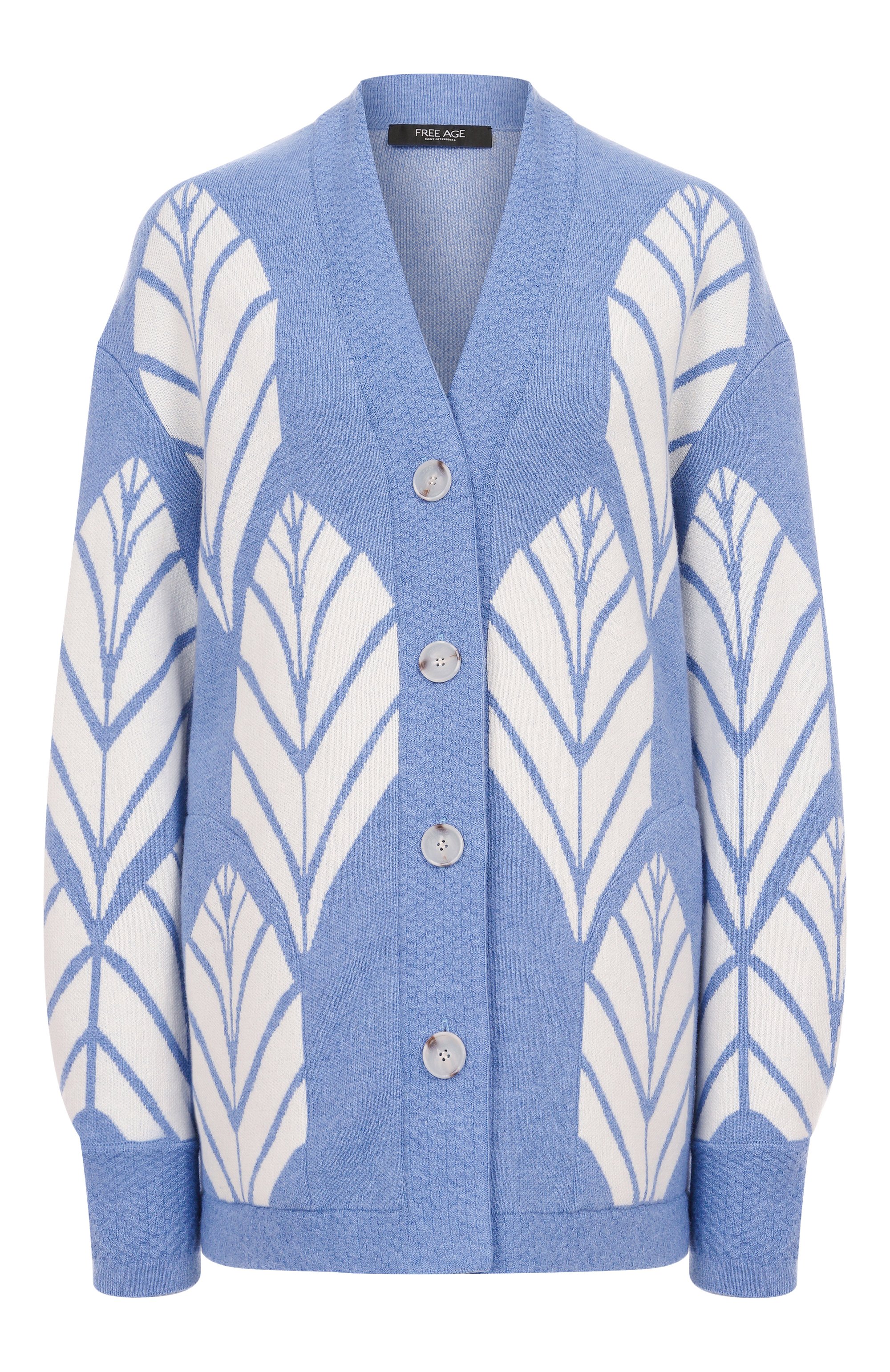 Кардиган из шерсти и кашемира FREEAGE, арт. W26.CR090.2030.401, фото 1