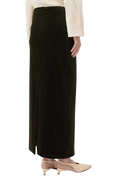 Хлопковая юбка JIL SANDER, арт. J02MA0396/J45370, фото 4