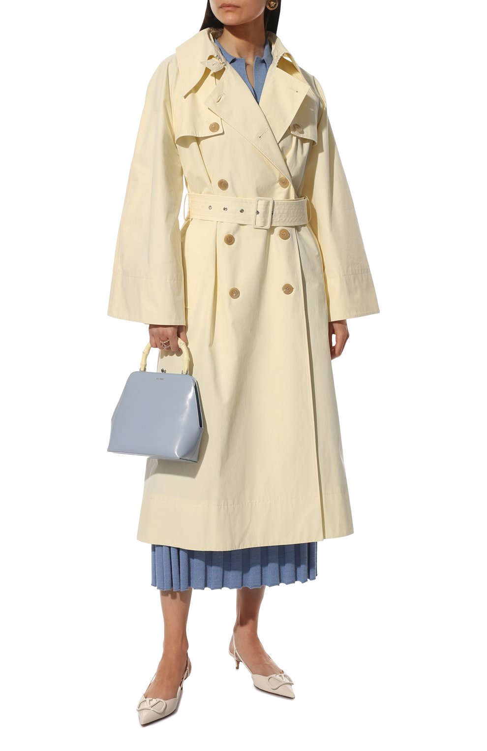 Кожаные туфли vlogo signature VALENTINO, арт. XW2S0Q70/TMK, фото 2