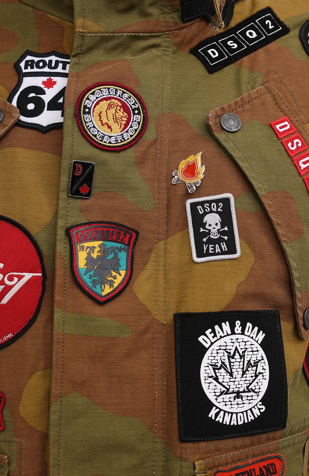 Хлопковая куртка DSQUARED2, арт. S74AM1169/S49605, фото 5