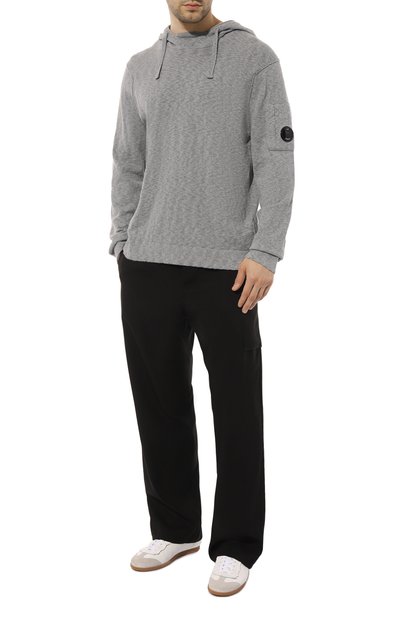 Хлопковое худи C.P. COMPANY, арт. 16CMKN130A110084G, фото 2