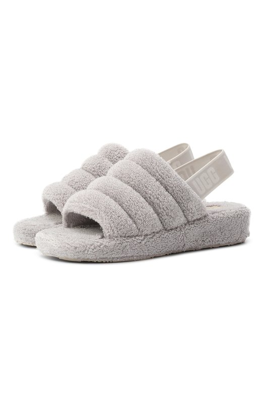 

Текстильные сандалии Fluff Yeah Terry UGG, Серый