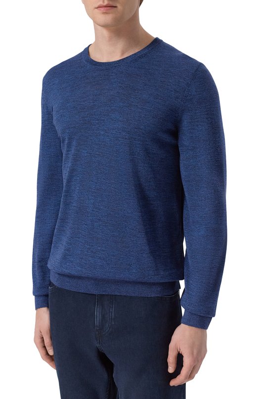 Шерстяной джемпер BOSS 50468239 Синий  50468239 Фото 3