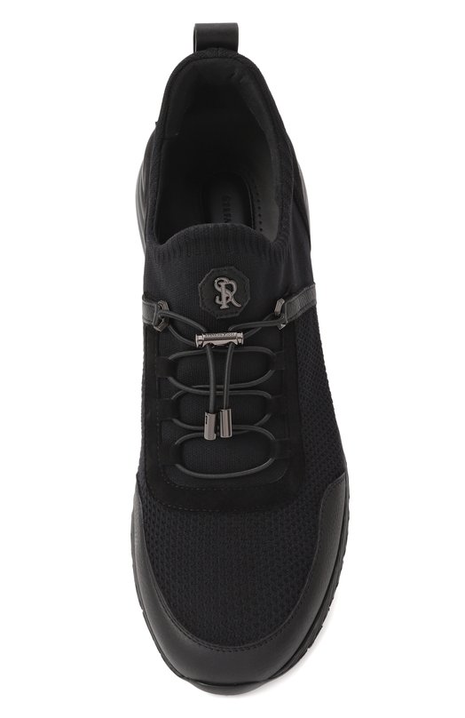 Комбинированные кроссовки Stefano Ricci UV689G6524/TWMSDP Чёрный  UV689G6524/TWMSDP Фото 5