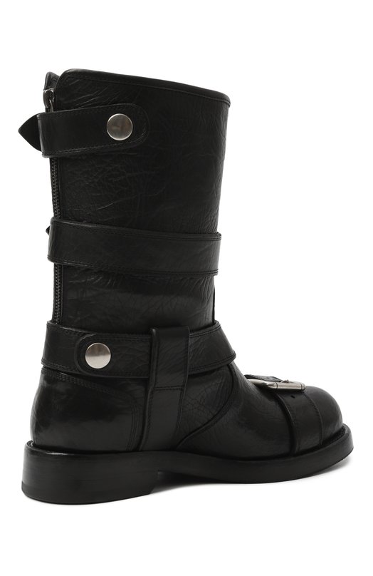 Кожаные ботинки Bernini Dolce & Gabbana CT1106/AW352 Чёрный  CT1106/AW352 Фото 5