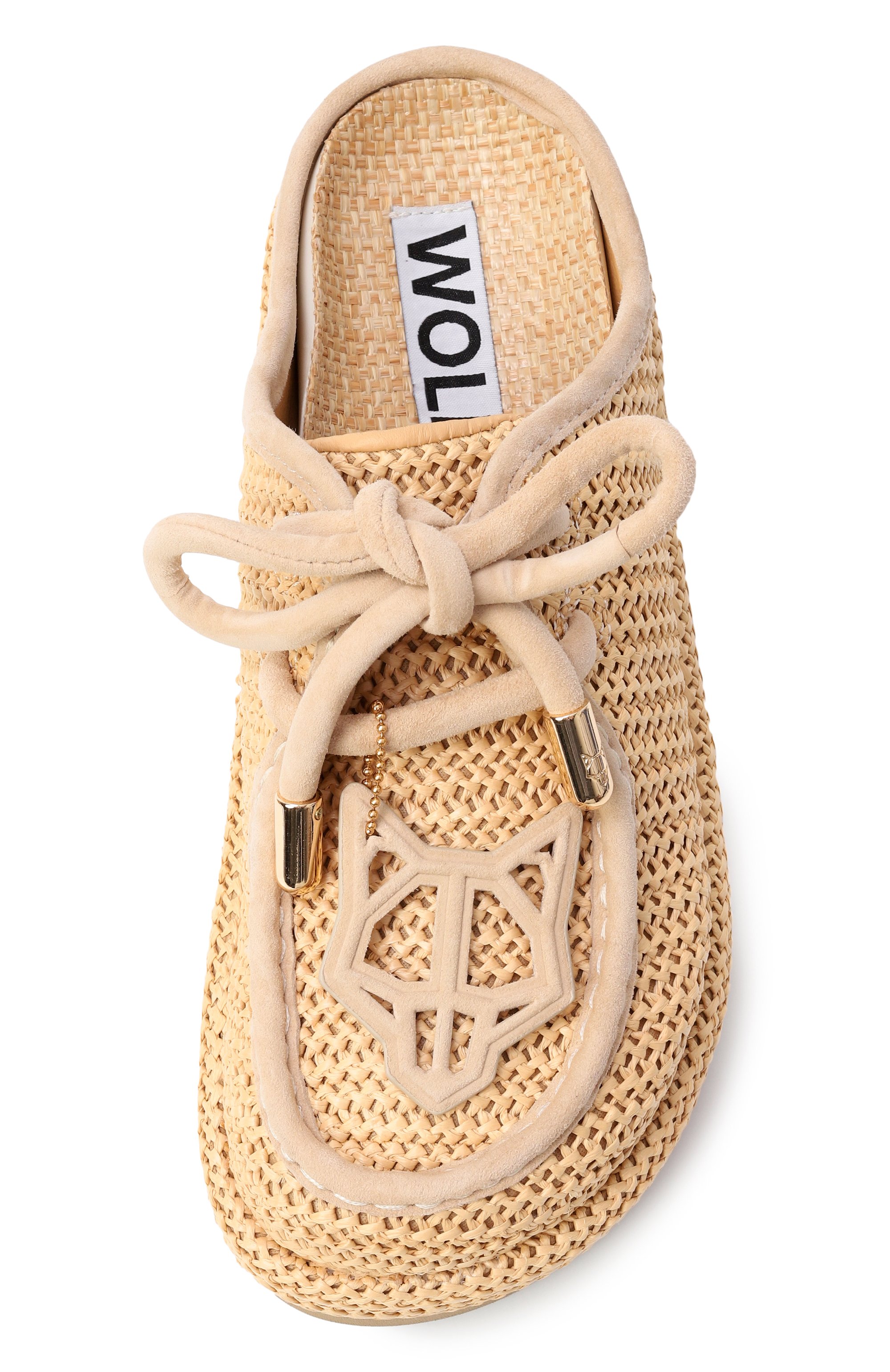 Текстильные сабо blizzard NAKED WOLFE, арт. BLIZZARD/RAFIA, фото 6