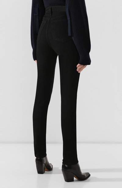 Джинсы HELMUT LANG черного цвета по цене 22900 руб., арт. J04DW208, фото 4 Джинсы HELMUT LANG, арт. J04DW208, фото 4