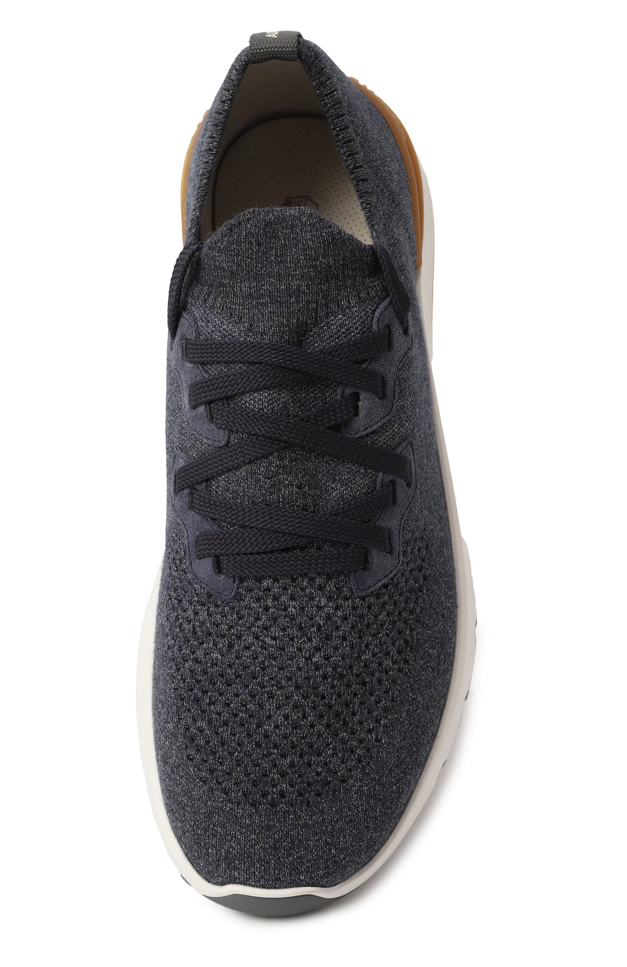 Текстильные кроссовки BRUNELLO CUCINELLI, арт. MZUKIB2051, фото 6