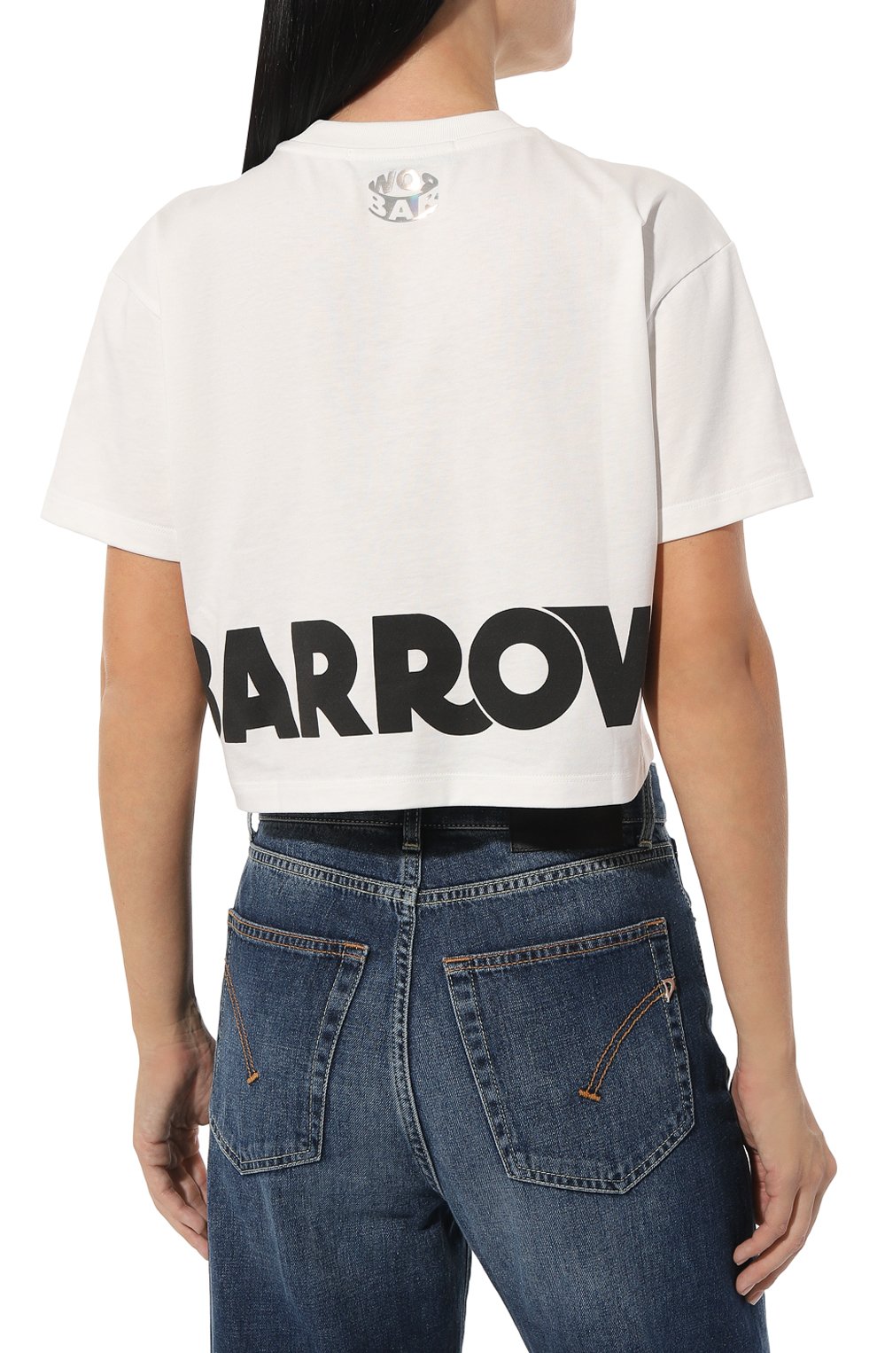 Хлопковая футболка BARROW, арт. F3BWW0TH146, фото 4
