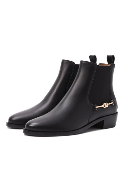 Женские замшевые челси f buckle FERRAGAMO, арт. 01K234/784