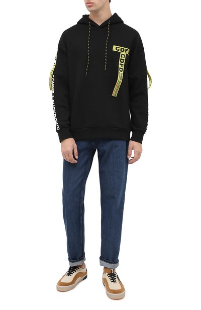 Хлопковое худи COMME DES FUCKDOWN, арт. CDFU1021, фото 2