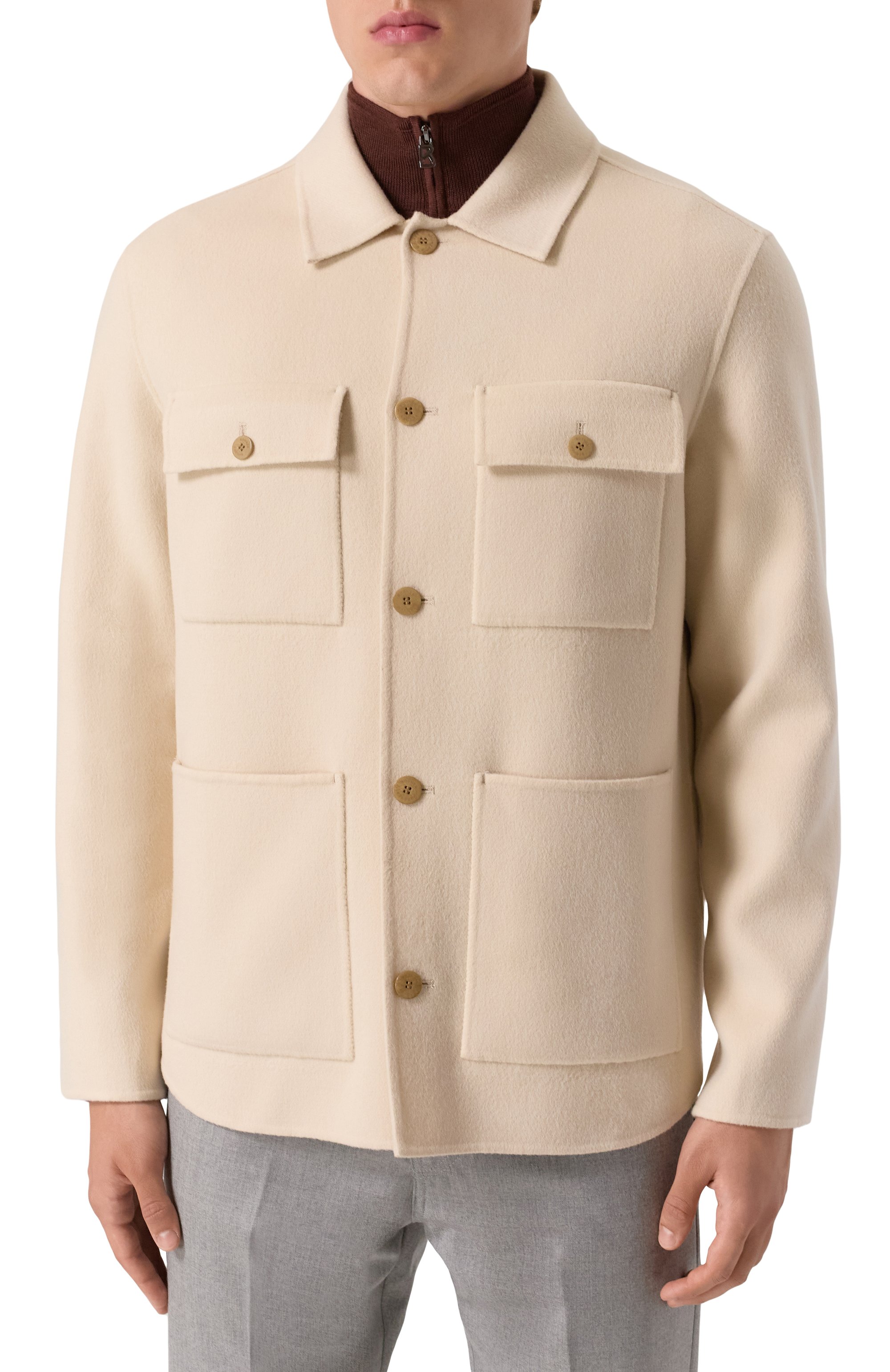 Шерстяная куртка-рубашка BOGNER, арт. 38899752, фото 3