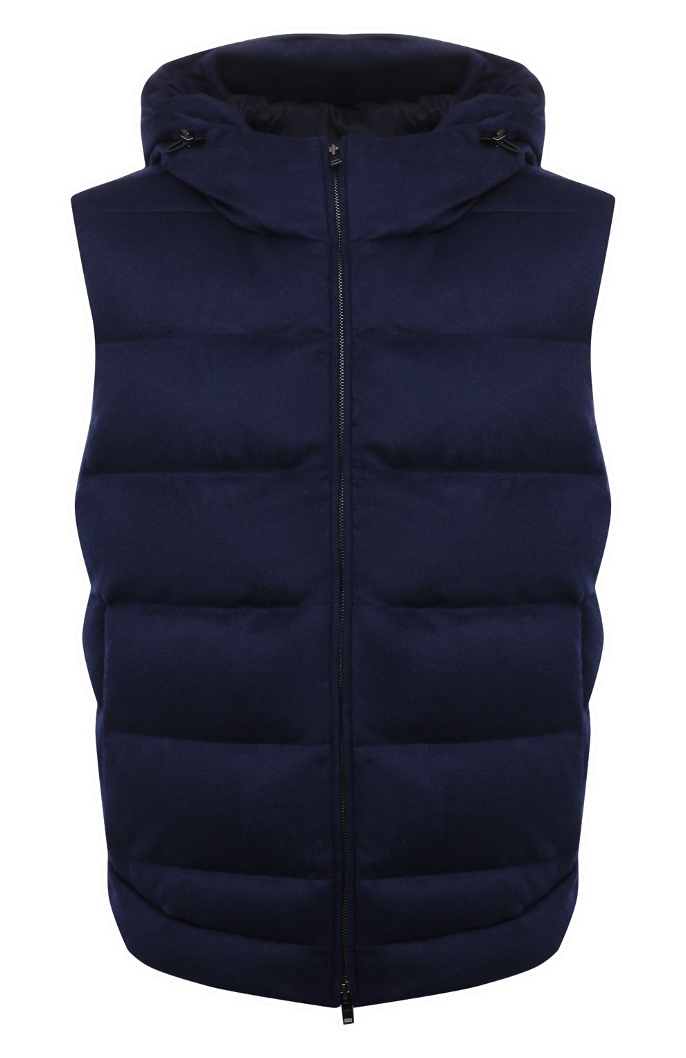 Пуховый жилет MVST синего цвета по цене 249000 руб., арт. GRAPPA, фото 1 Пуховый жилет MVST, арт. GRAPPA, фото 1
