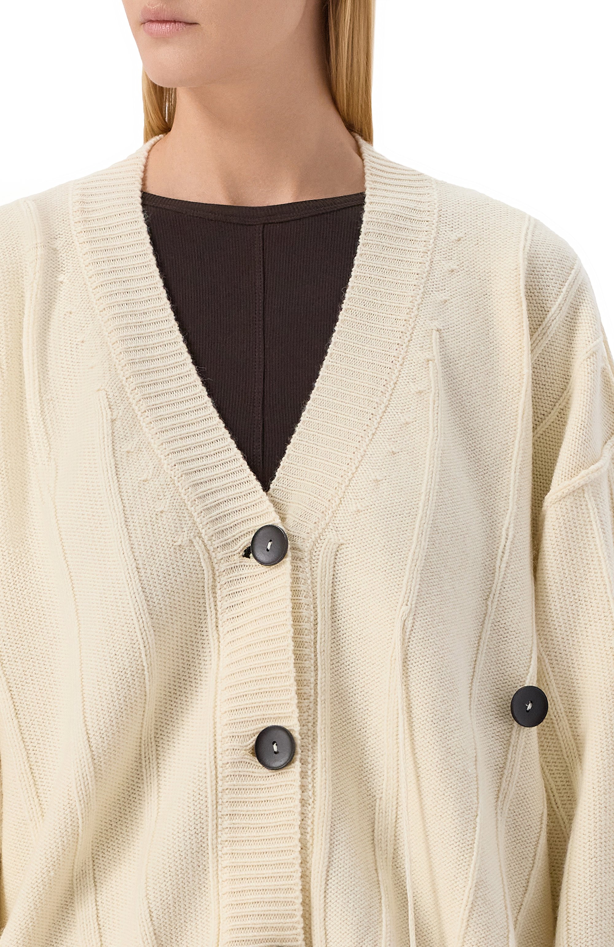 Шерстяной кардиган ANDREA YA'AQOV, арт. 25WMAG70/W00L, фото 5