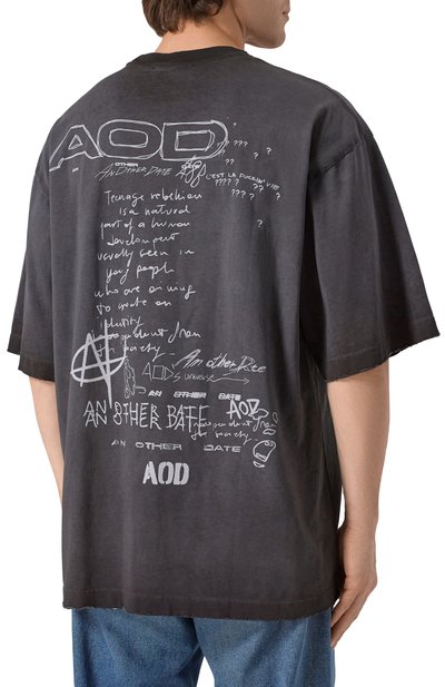 Хлопковая футболка AN OTHER DATE, арт. S25MA0DTH152, фото 4