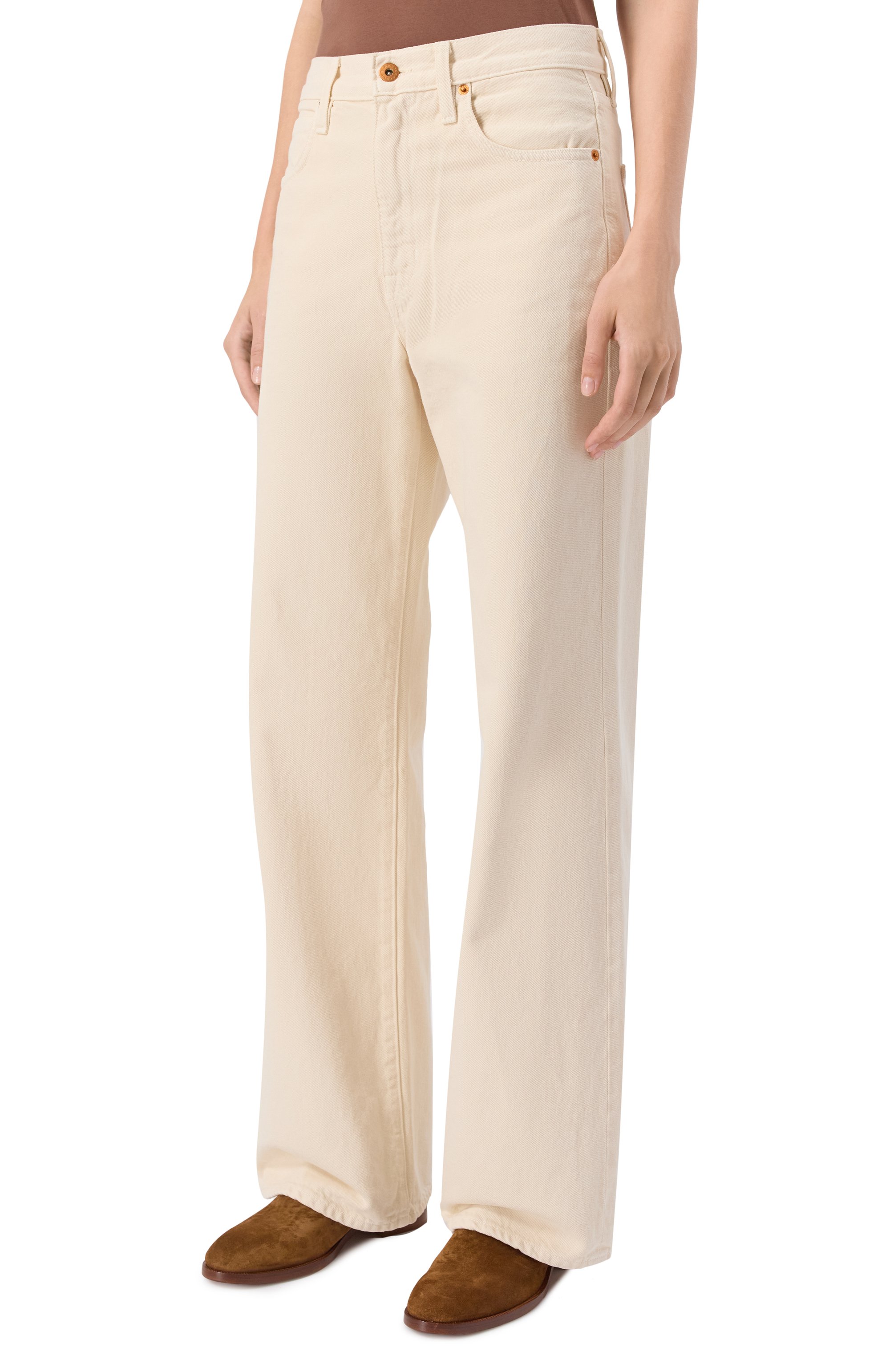 Джинсы grace SLVRLAKE, арт. GRCJ407P ECRU, фото 3