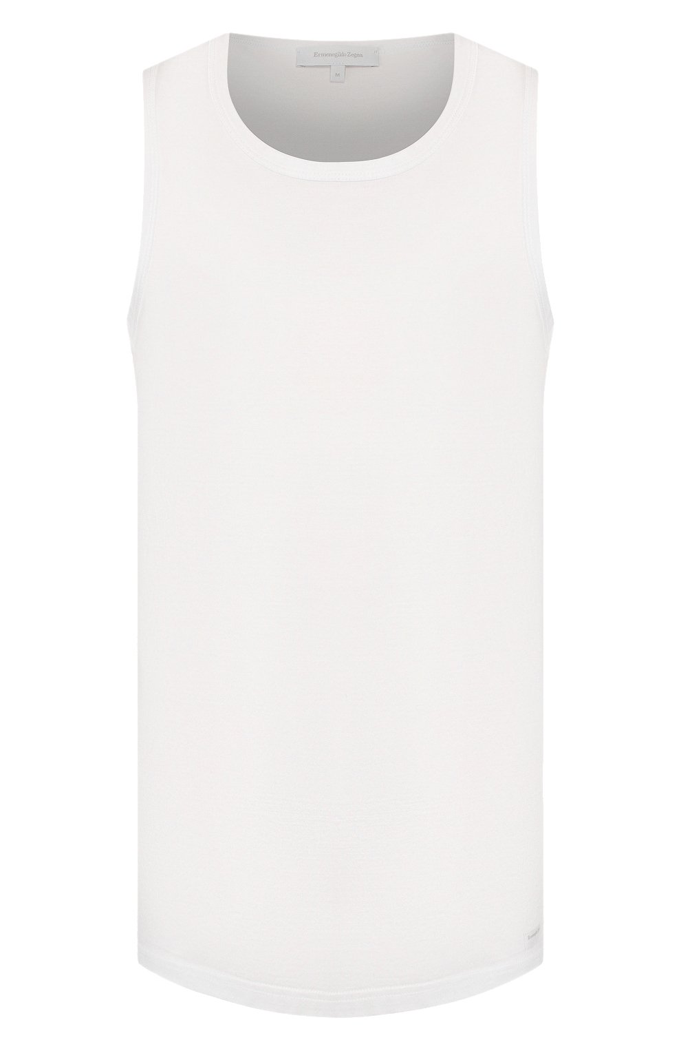Хлопковая майка с круглым вырезом ZEGNA, арт. N2D000030, фото 1