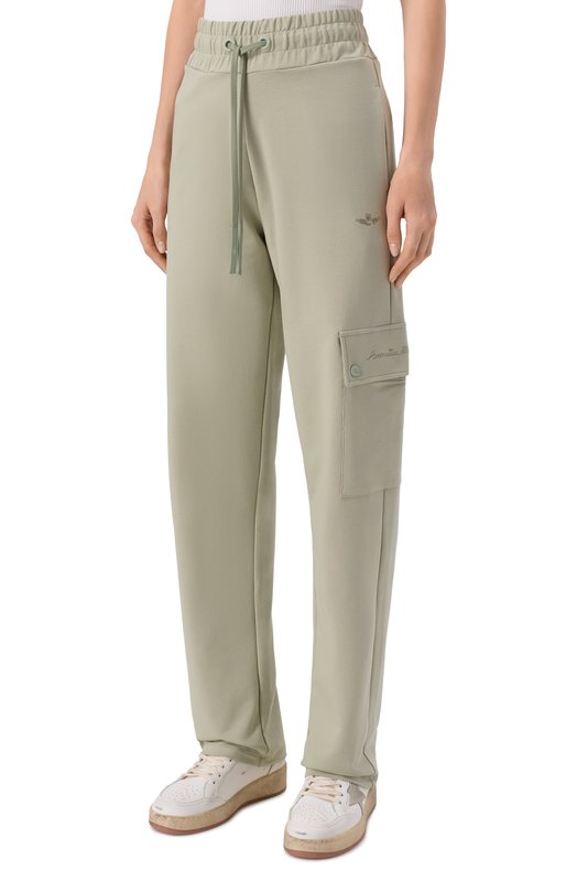 Хлопковый костюм Aeronautica Militare TF0105DF00671 Хаки  TF0105DF00671 Фото 4