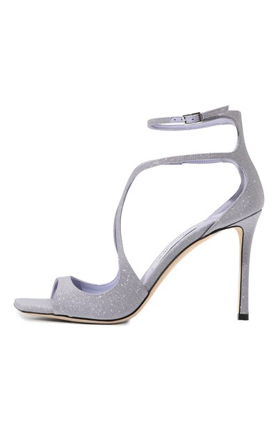 Текстильные босоножки azia 95 JIMMY CHOO, арт. AZIA 95/CNQ, фото 4