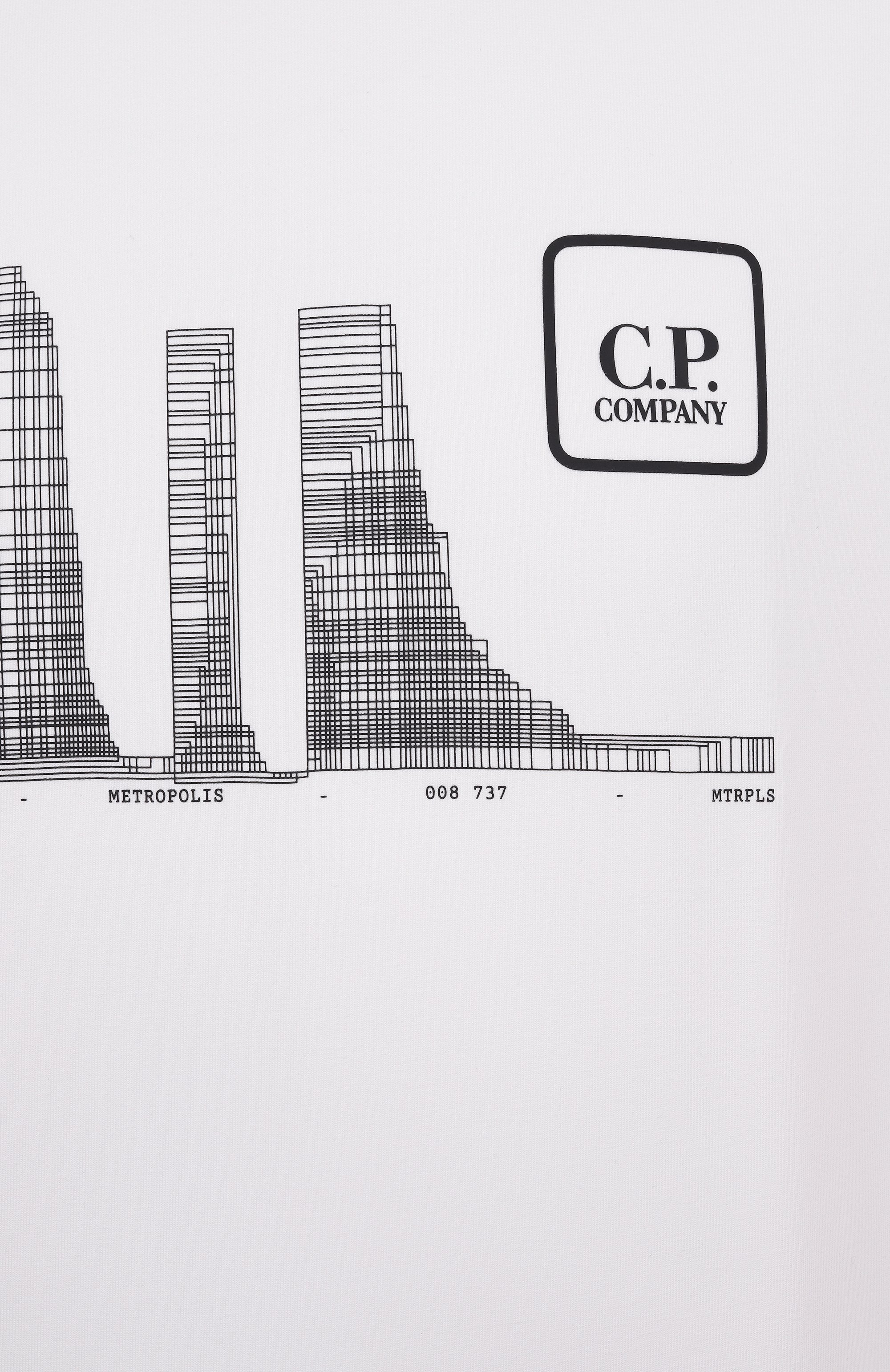 Хлопковый свитшот C.P. COMPANY, арт. 18CLSS051A006452W, фото 6