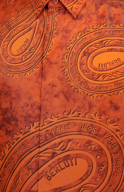 Шелковая рубаш ка BERLUTI, арт. R19HCS35-001, фото 5