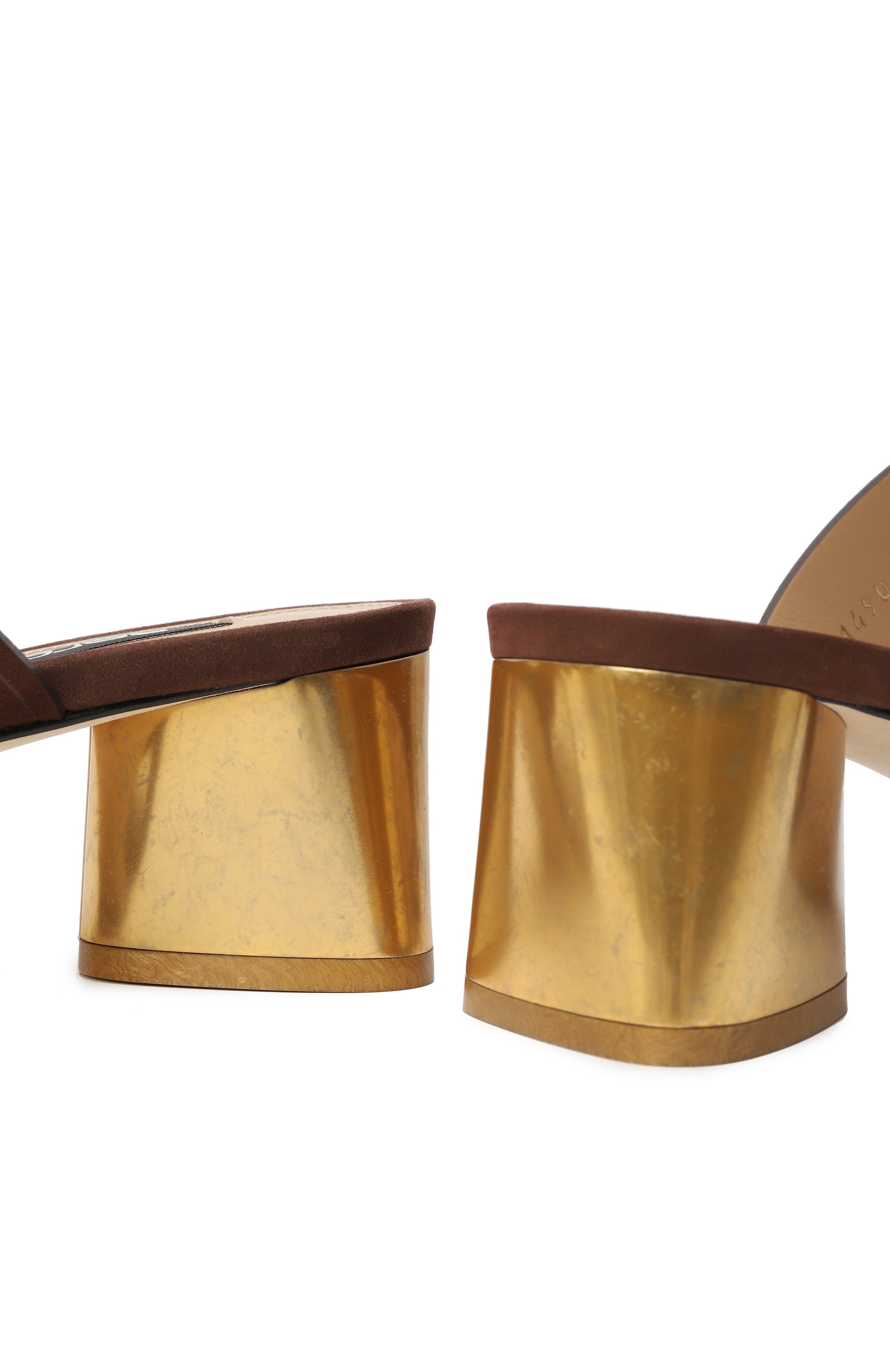 Замшевые мюли sea scale SERGIO ROSSI, арт. B11490/MMVM01, фото 7