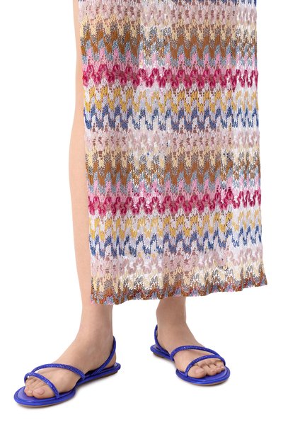 Текстильные сандалии irina RENE CAOVILLA, арт. C11741-010/R001, фото 3