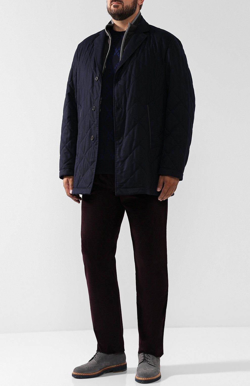 Вельветовые брюки BRIONI, арт. SPLE0M/0Z002/CHAM0NIX, фото 2