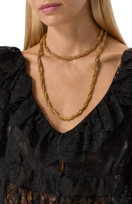 Колье Crystalline Jewellery 585М Золотой  585М Фото 2