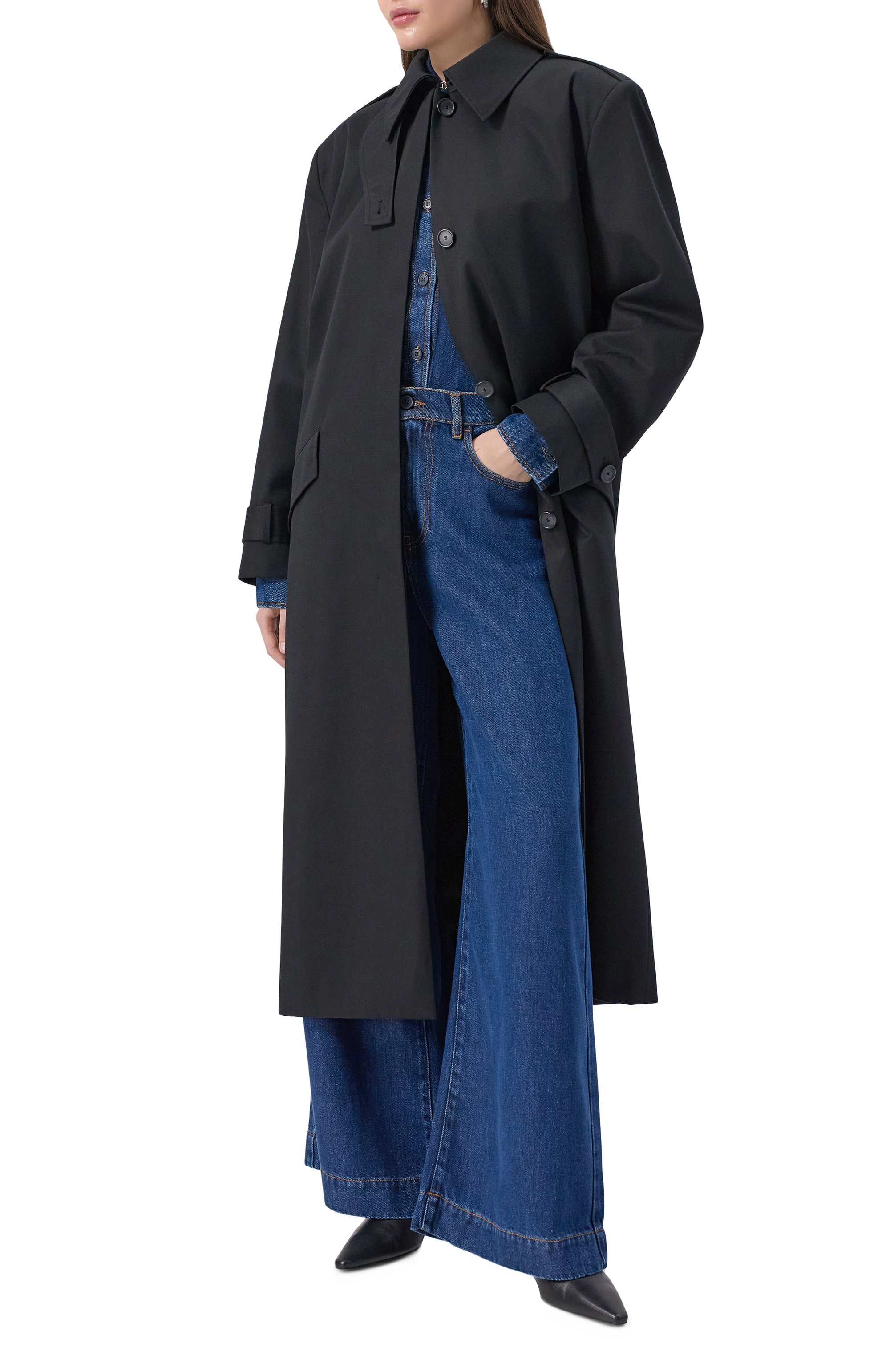 Шерстяной плащ BOSS, арт. 50543198, фото 2