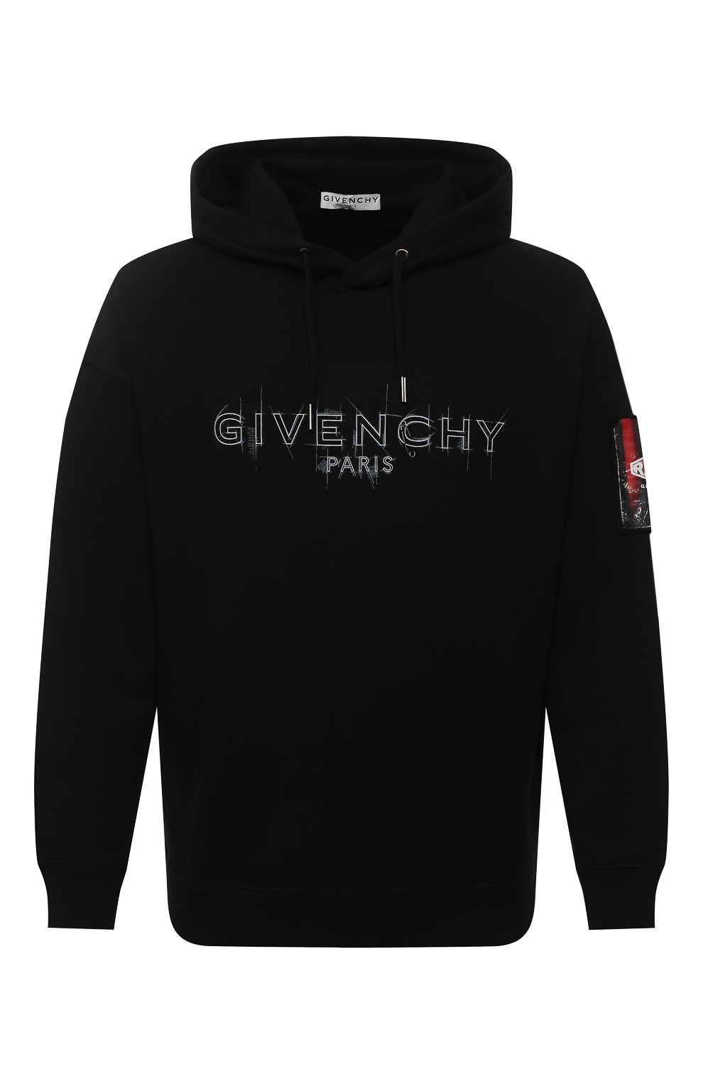 Хлопковое худи GIVENCHY, арт. BMJ08V30AF, фото 1