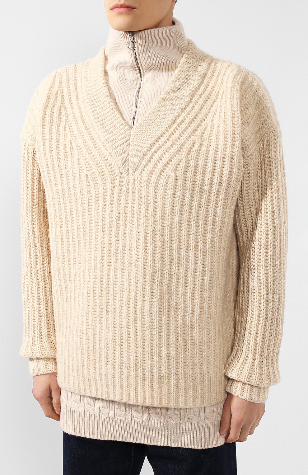 Шерстяной свитер JACQUEMUS, арт. 196KN01/50120, фото 3